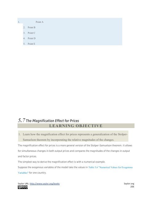 International Trade - Theory and Policy, 2010a