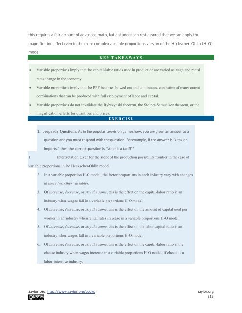 International Trade - Theory and Policy, 2010a