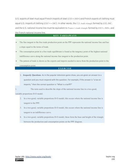 International Trade - Theory and Policy, 2010a