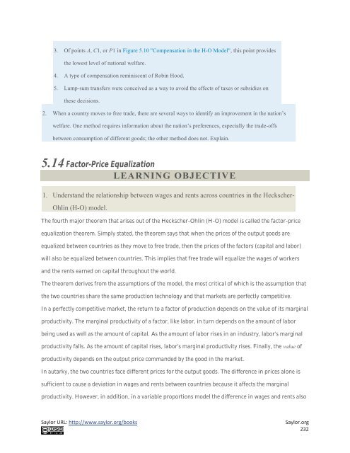 International Trade - Theory and Policy, 2010a