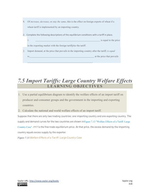 International Trade - Theory and Policy, 2010a