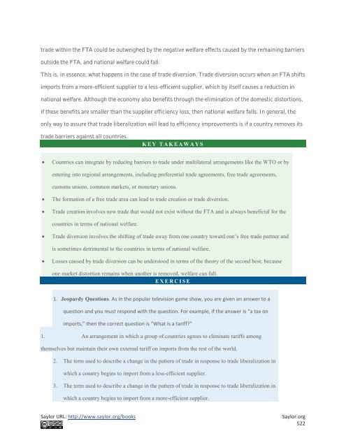 International Trade - Theory and Policy, 2010a