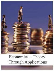 Economics - Theory Through Applications, 2012a