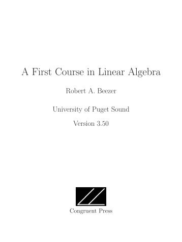 A First Course in Linear Algebra, 2015a