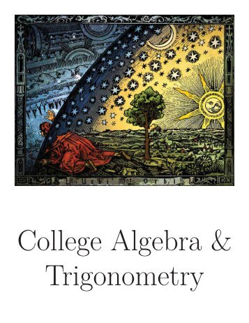 College Algebra & Trigonometry, 2018a