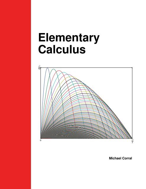 Elementary Calculus, 2020a