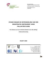 studie inzake de ontwikkeling van een registratie-instrument voor ...