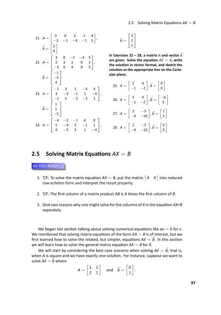 Fundamentals of Matrix Algebra, 2011a