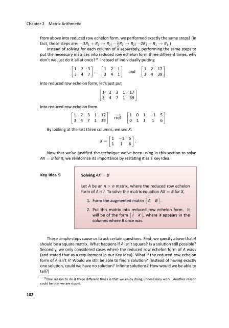 Fundamentals of Matrix Algebra, 2011a