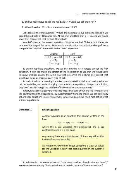 Fundamentals of Matrix Algebra, 2011a