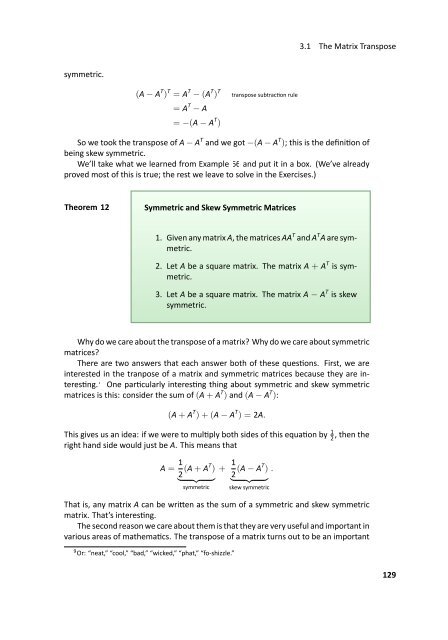 Fundamentals of Matrix Algebra, 2011a