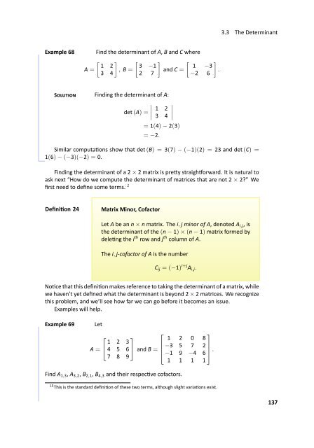 Fundamentals of Matrix Algebra, 2011a