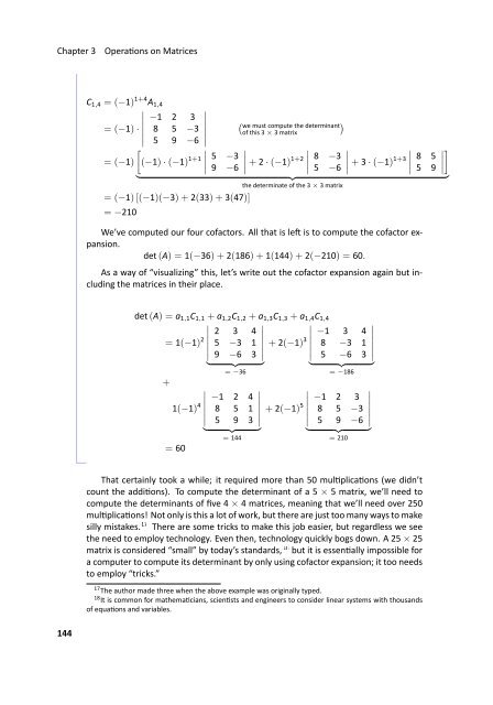 Fundamentals of Matrix Algebra, 2011a