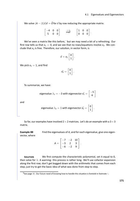 Fundamentals of Matrix Algebra, 2011a