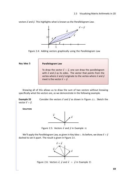 Fundamentals of Matrix Algebra, 2011a