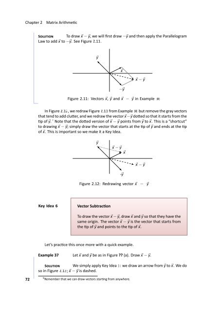 Fundamentals of Matrix Algebra, 2011a