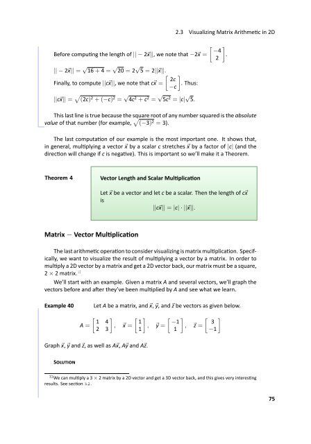 Fundamentals of Matrix Algebra, 2011a