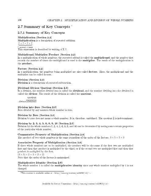 Fundamentals of Mathematics, 2008a