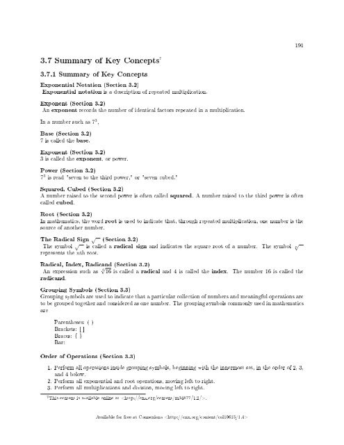 Fundamentals of Mathematics, 2008a