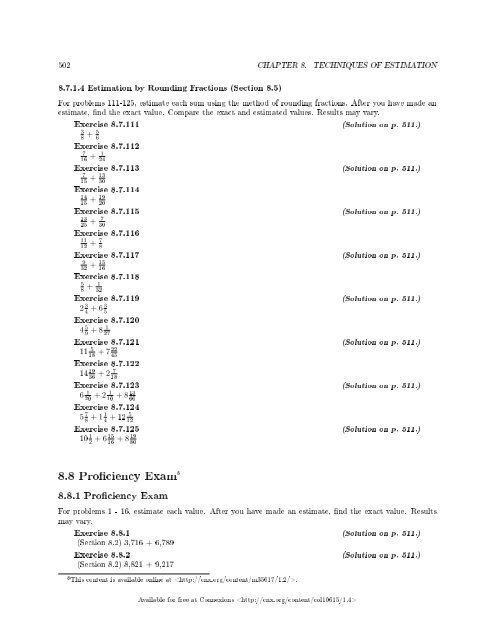 Fundamentals of Mathematics, 2008a