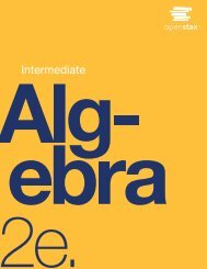 Intermediate Algebra - 2e, 2017a