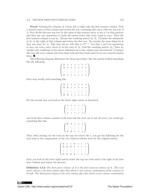 Linear Algebra, Theory And Applications, 2012a