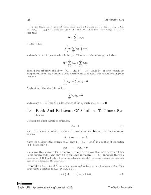 Linear Algebra, Theory And Applications, 2012a