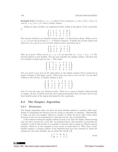 Linear Algebra, Theory And Applications, 2012a