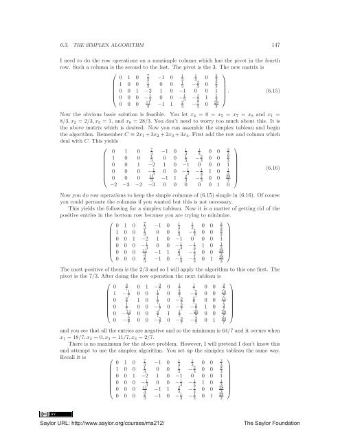 Linear Algebra, Theory And Applications, 2012a