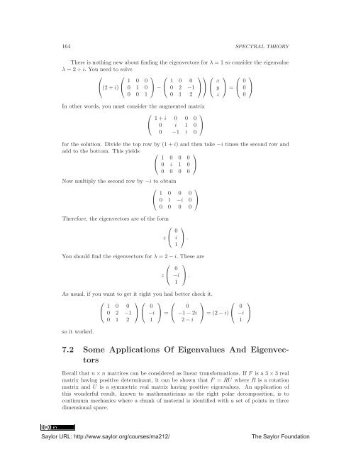 Linear Algebra, Theory And Applications, 2012a