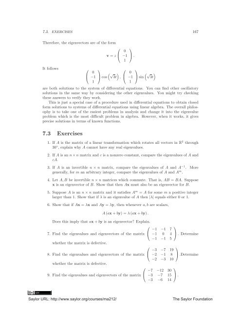 Linear Algebra, Theory And Applications, 2012a