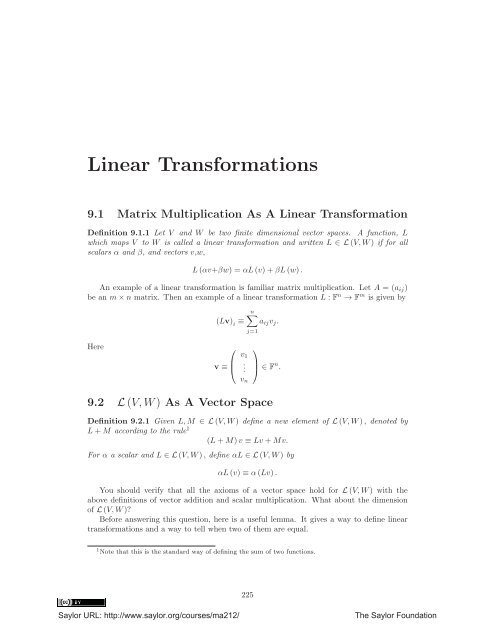 Linear Algebra, Theory And Applications, 2012a