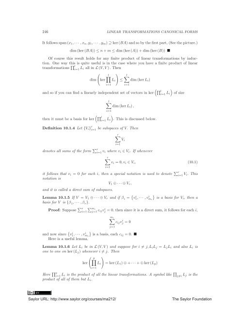 Linear Algebra, Theory And Applications, 2012a