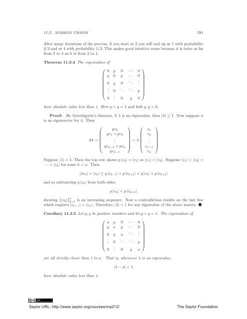 Linear Algebra, Theory And Applications, 2012a