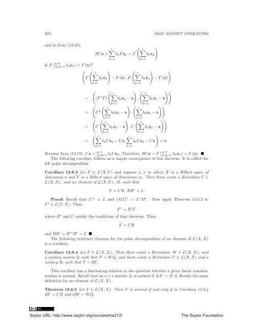 Linear Algebra, Theory And Applications, 2012a