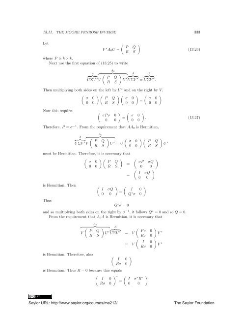 Linear Algebra, Theory And Applications, 2012a