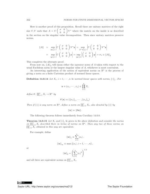 Linear Algebra, Theory And Applications, 2012a