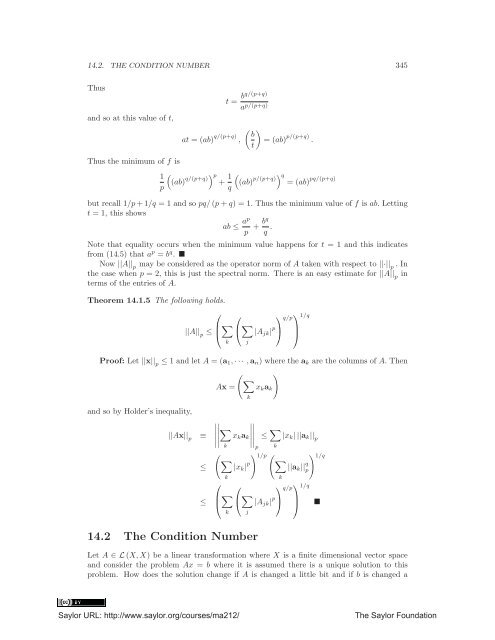 Linear Algebra, Theory And Applications, 2012a