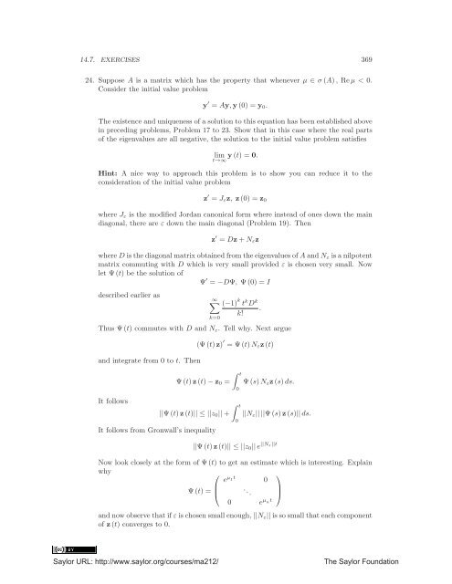 Linear Algebra, Theory And Applications, 2012a