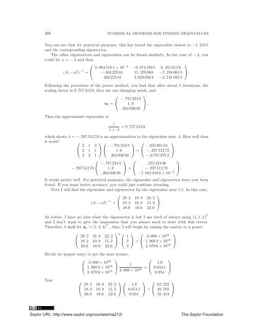 Linear Algebra, Theory And Applications, 2012a