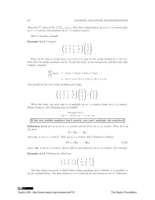 Linear Algebra, Theory And Applications, 2012a