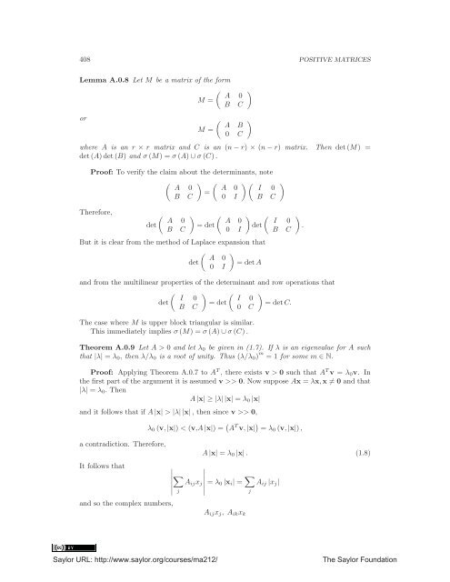 Linear Algebra, Theory And Applications, 2012a