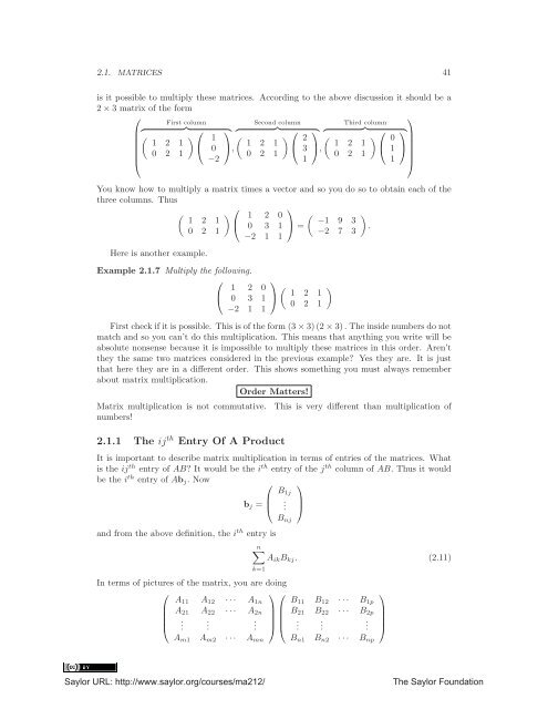 Linear Algebra, Theory And Applications, 2012a