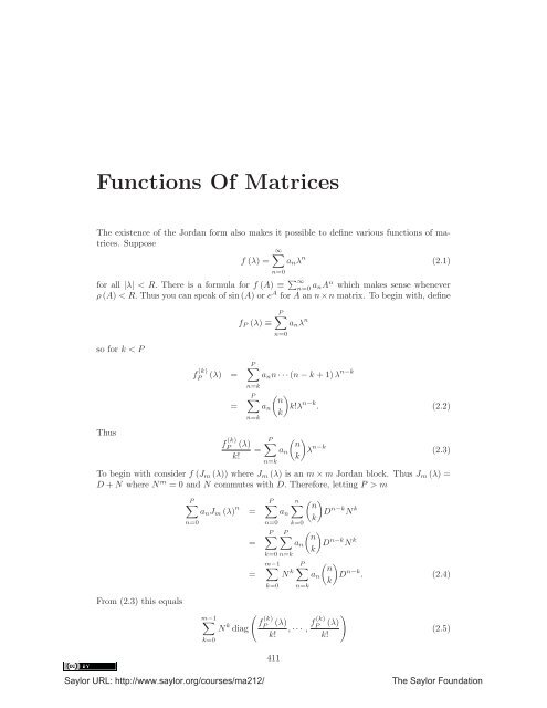 Linear Algebra, Theory And Applications, 2012a