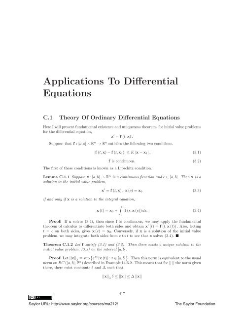 Linear Algebra, Theory And Applications, 2012a