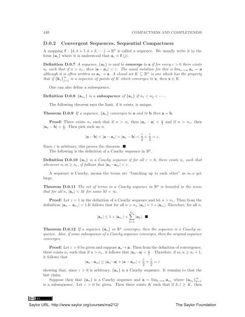 Linear Algebra, Theory And Applications, 2012a