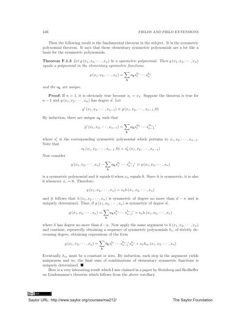 Linear Algebra, Theory And Applications, 2012a