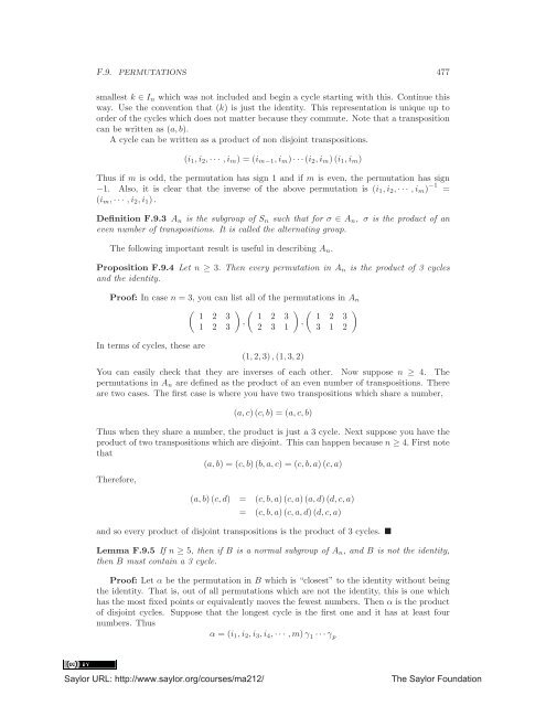 Linear Algebra, Theory And Applications, 2012a