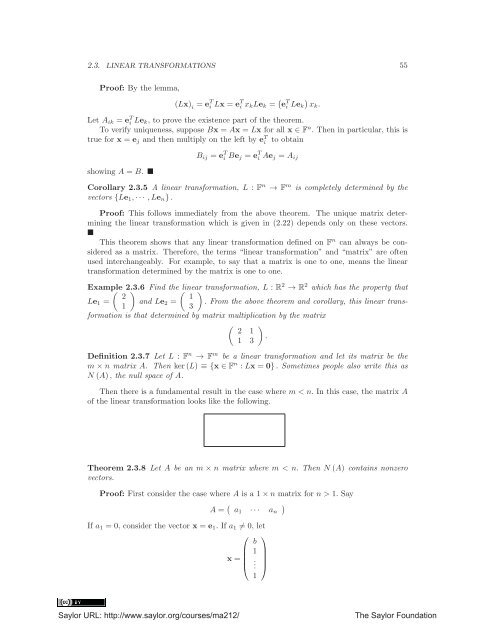 Linear Algebra, Theory And Applications, 2012a