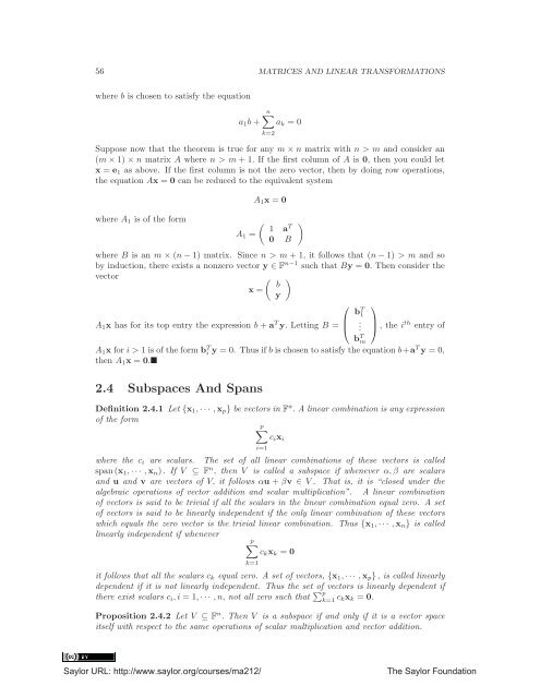 Linear Algebra, Theory And Applications, 2012a